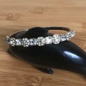 Vintage Givenchy Crystal Bangle Bracelet
